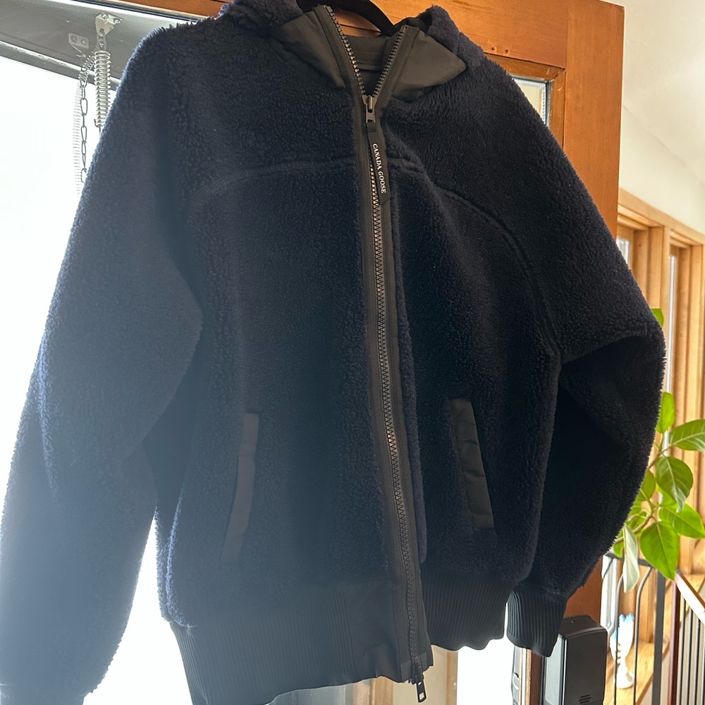 Canada Goose Dark Blue Fleece Jacket